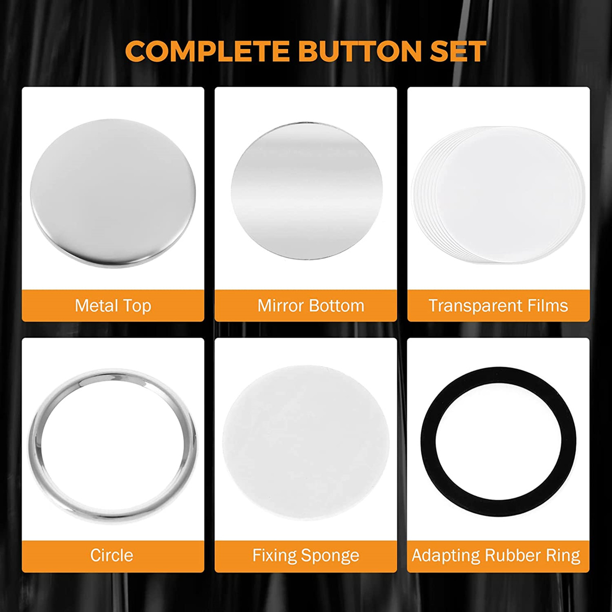 Blank Mirror Badge Button Part - Button Badge Blank review and price