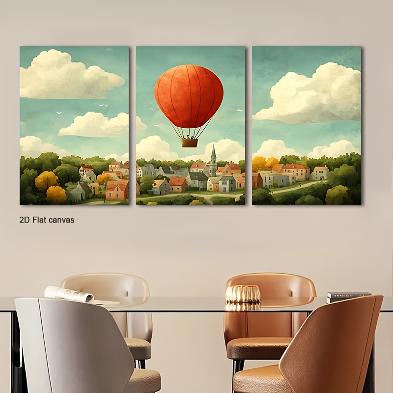Frameless Canvas 3pcs Framed R - Canvas Wrap Ready review and price