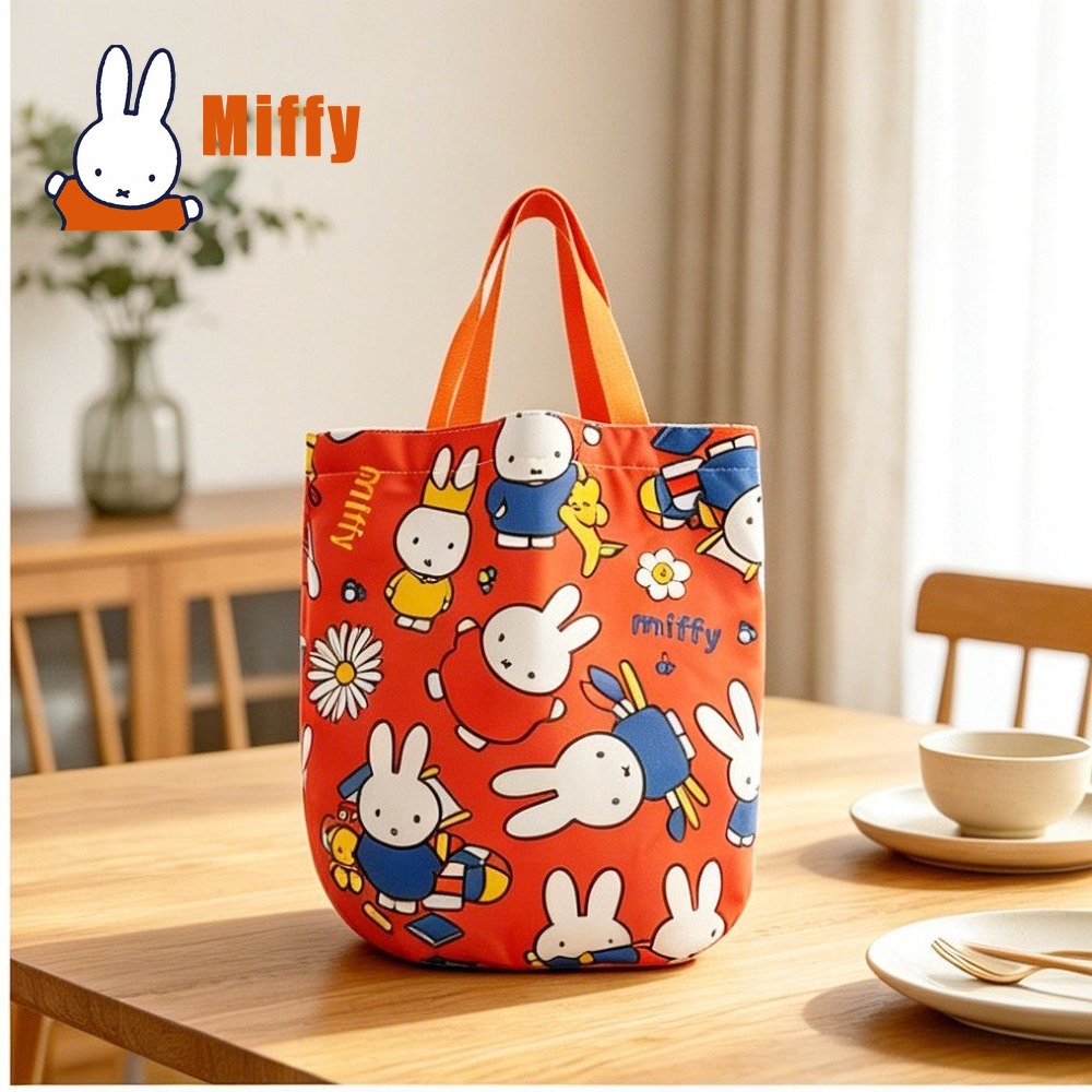 Kawaii Miffy Lunch Bag Cute Ra - Tote Bag Sublimation review and price