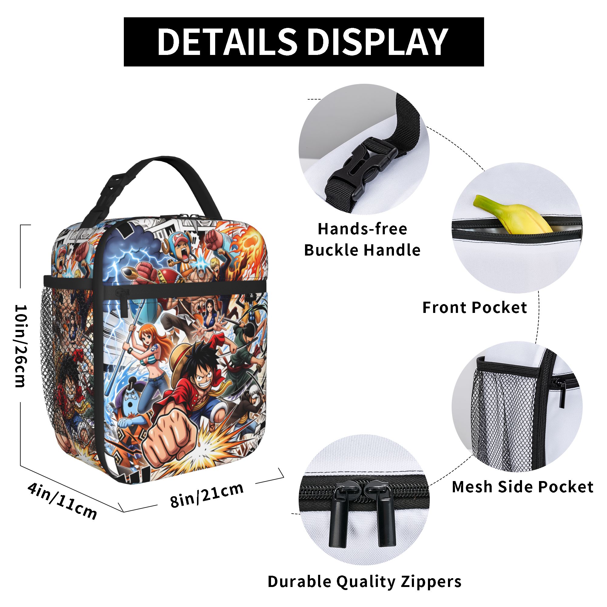 One P-Pieces Luffys Insulated  - Tote Bag Sublimation review and price