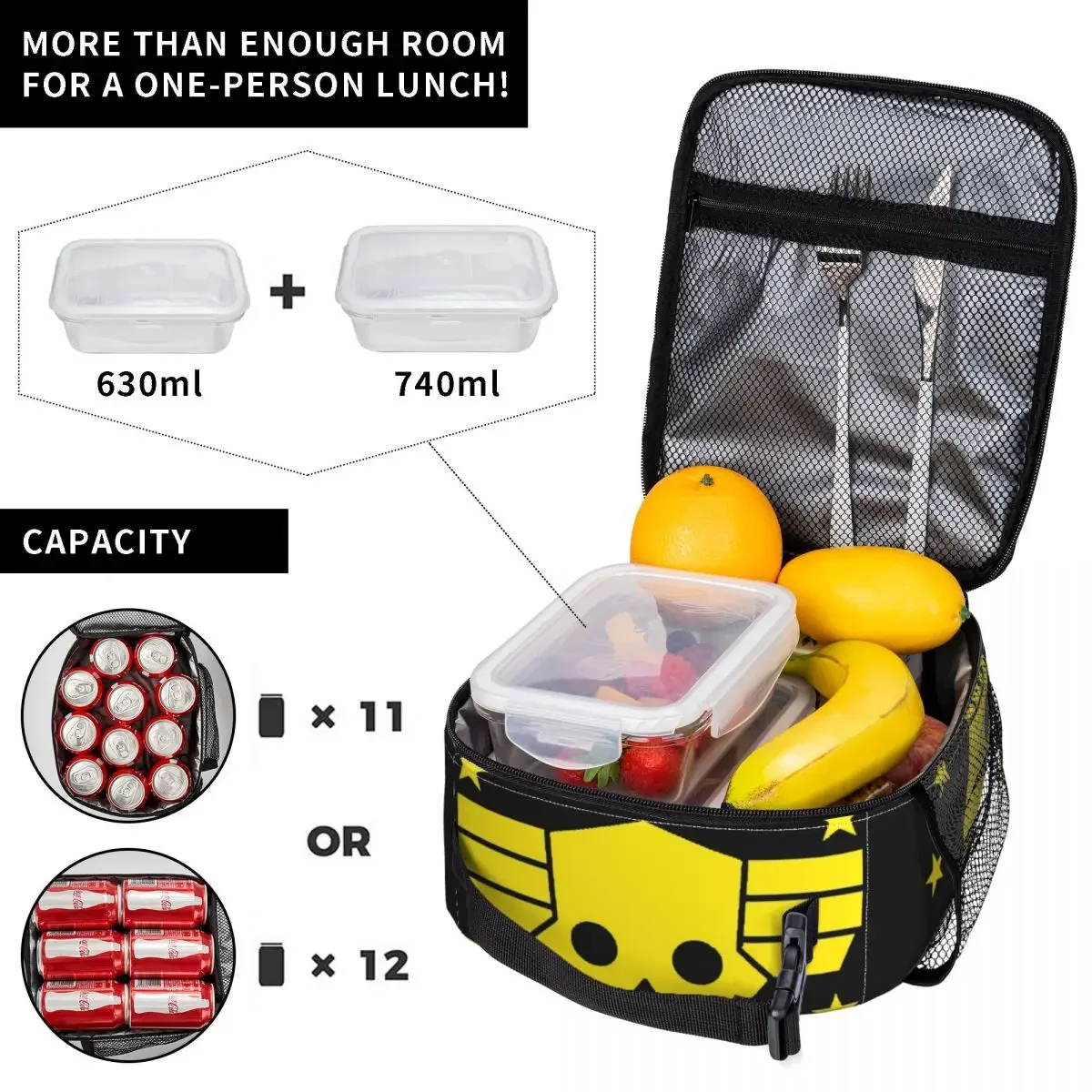 Insulated Lunch Bag Helldivers - Tote Bag Sublimation review and price