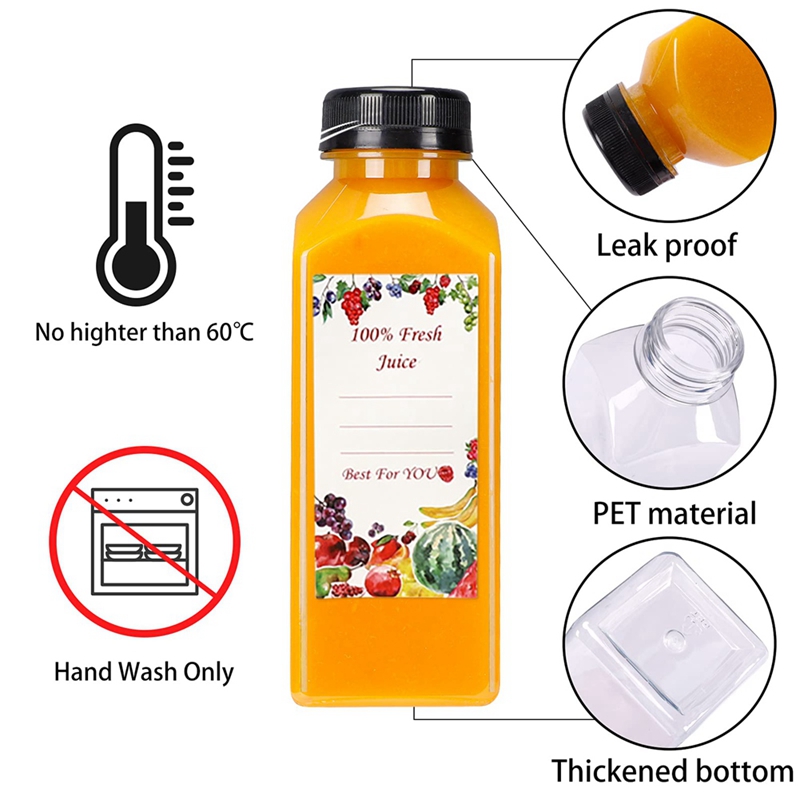 20Pcs 12Oz Empty Plastic Juice - Water Bottle Blank review and price